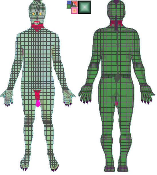 Crocodile Priest Anatomic Plate